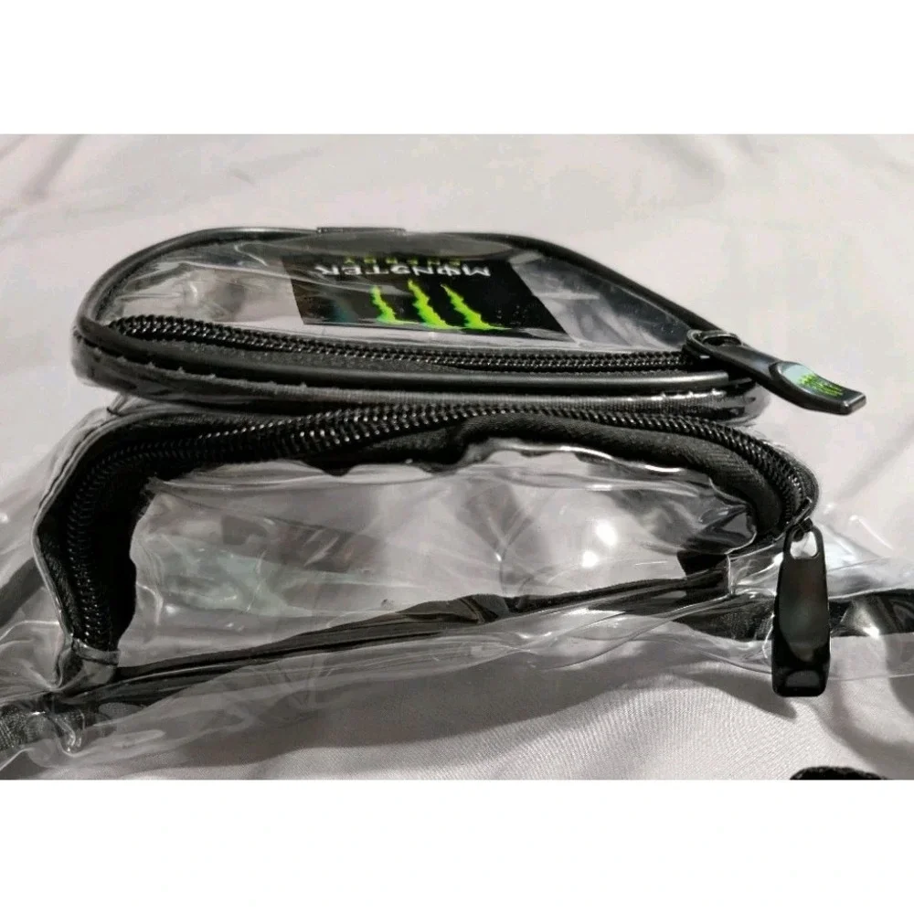 Monster Energy Clear Crossbody Waist Pack Transparent Stadium Approved Bag